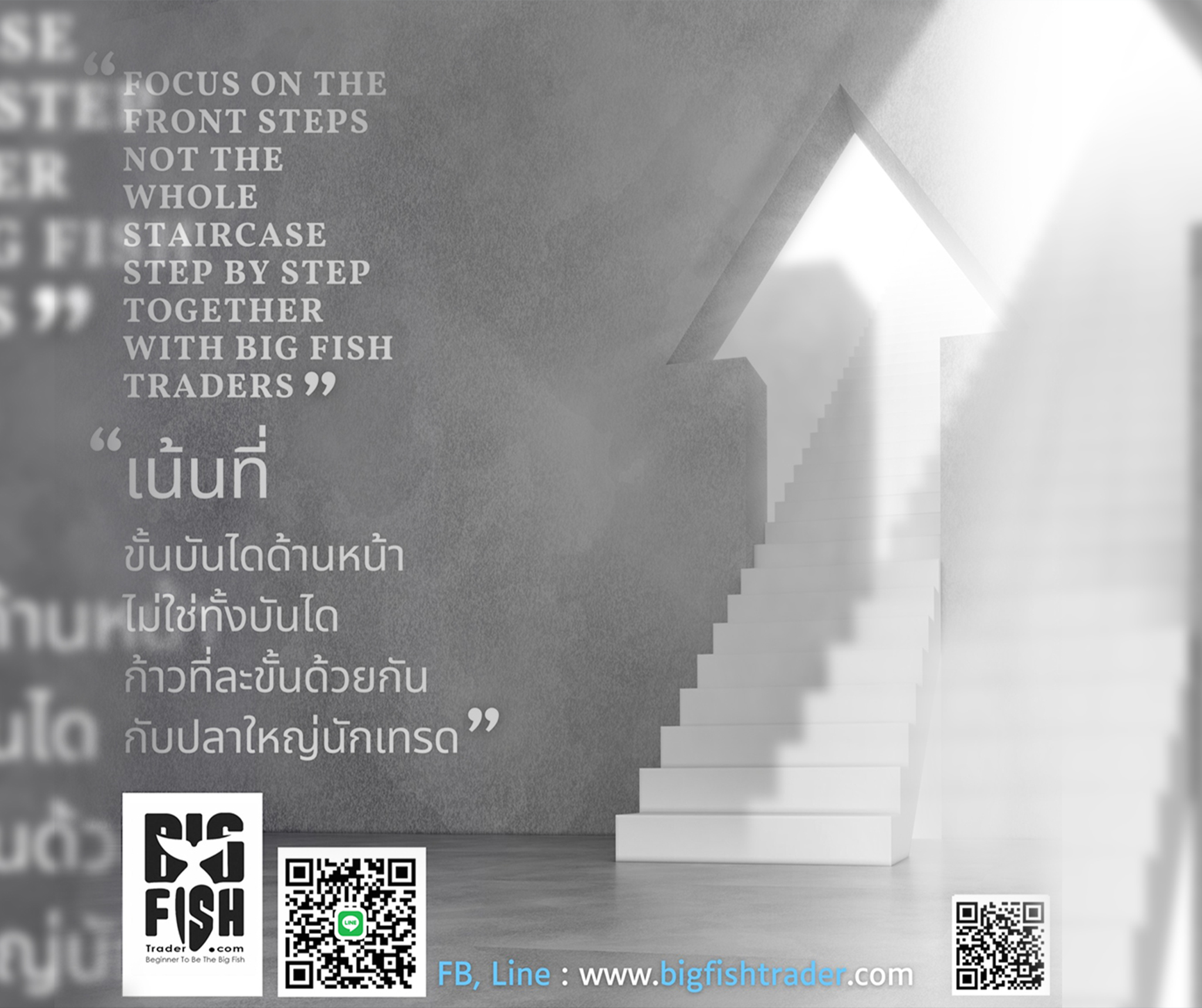 การเทรดที่ประสบความสำเร็จไม่ใช่เพียงแค่การก้าวไปด้วยตัวเอง แต่เป็นการร่วมมือกับโค้ชหรือผู้สอนที่มีประสบการณ์ การทำงานร่วมกับโค้ชจะช่วยให้เราเข้าใจและพัฒนาทักษะได้อย่างมีประสิทธิภาพมากขึ้น โดยการก้าวไปทีละขั้นด้วยกันจะช่วยให้เราไม่หลงทางและสามารถเดินไปสู่ความสำเร็จได้อย่างมั่นคงและรวดเร็ว ข้อคิดนี้ส่งเสริมให้เราเปิดรับคำแนะนำและการเรียนรู้จากผู้ที่มีประสบการณ์ เพื่อนำไปใช้ในการเทรดและการพัฒนาตนเองในระยะยาว 